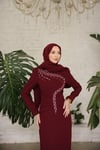 Cloepatra Abiye Bordo