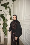 Duru Abiye Siyah-Bordo