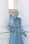 Helen Tesettür Abiye Mint