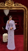 Niva Abiye Leylak Tesettür Abiye
