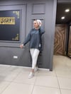 Asimetrik Sweat Füme