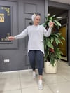 Asimetrik Sweat Gri