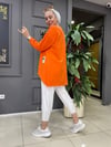 Asimetrik Sweat Turuncu
