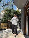 Ayrobin Çizgili Gömlek Siyah