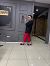 Bağlamalı Ceket Siyah