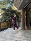 Bel Lastik Tensel Takım Mürdüm
