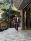 Bel Lastik Tensel Takım Mürdüm