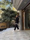 Bel Lastik Tensel Takım Siyah