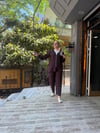 Bella Modal Takım Mürdüm