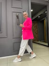 Blazer Ceket Neon Pembesi