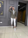Bürümcük Bağcıklı Gömlek Haki