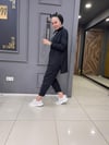 Bürümcük Şalvar Takım Siyah