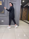 Bürümcük Şalvar Takım Siyah