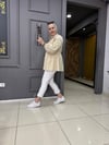 Büzgülü Gömlek Bej