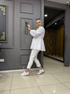 Büzgülü Gömlek Beyaz