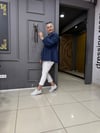 Büzgülü Gömlek Lacivert