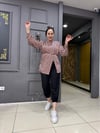 Çapraz Gömlek Bordo