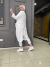 Çapraz tunik Beyaz