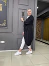 Çapraz tunik Siyah