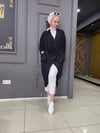 Çapraz tunik Siyah