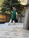 Çapraz Tunik Zümrüt Yeşili