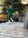 Çapraz Tunik Zümrüt Yeşili