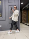 Fermuarlı Sindy Kazak Taş