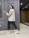 Fermuarlı Sindy Kazak Taş