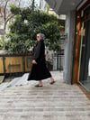 Fır Fır Detaylı Etekli Takım Siyah