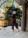 Fır Fır Detaylı Takım Kahve