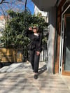 Fır Fır Detaylı Takım Siyah