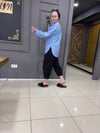 Fırfırlı Gömlek Mavi