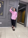 Fırfırlı Gömlek Pembe