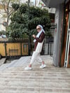 Gömlek Detaylı Sweat Kahve/Ekru