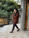 Kahve Tüllü Kazak