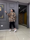Kaplan Baskılı Gömlek