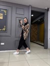 Kaplan Baskılı Gömlek