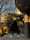 Kaşe Kaban Siyah