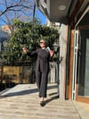 Kemerli Ön Detay Takım Siyah