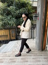 Kısa Kaşe Mont Ekru