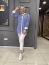 Lacivert Çizgili Gömlek
