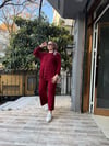 Lastik Detay Oysh Takım Bordo