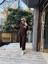 Lastik Detay Oysh Takım Kahve