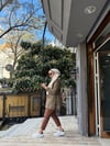 Leopar Kaşe Ceket
