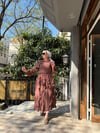 Lilyum Etekli Takım Kahve