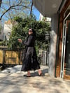 Lilyum Etekli Takım Siyah