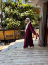 Modal Arabalı Takım Bordo