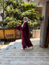 Modal Arabalı Takım Bordo