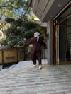 Nubuk Asimetrik Takım Kahve