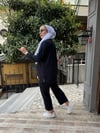 Ön Fermuarlı Takım Lacivert